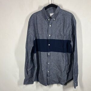 Old Navy‎ Men's Blue Button-Down Shirt size xl